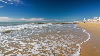 La plage du Lido de Venise
