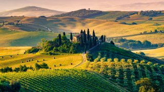 Les magnifiques collines de Toscane