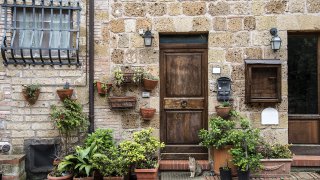 Les façades pittoresques de Sovana