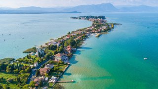 Sirmione vue du ciel