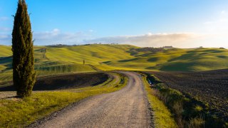 Le Val d'Orcia en Toscane