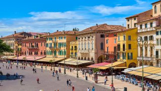 La piazza Bra de Vérone