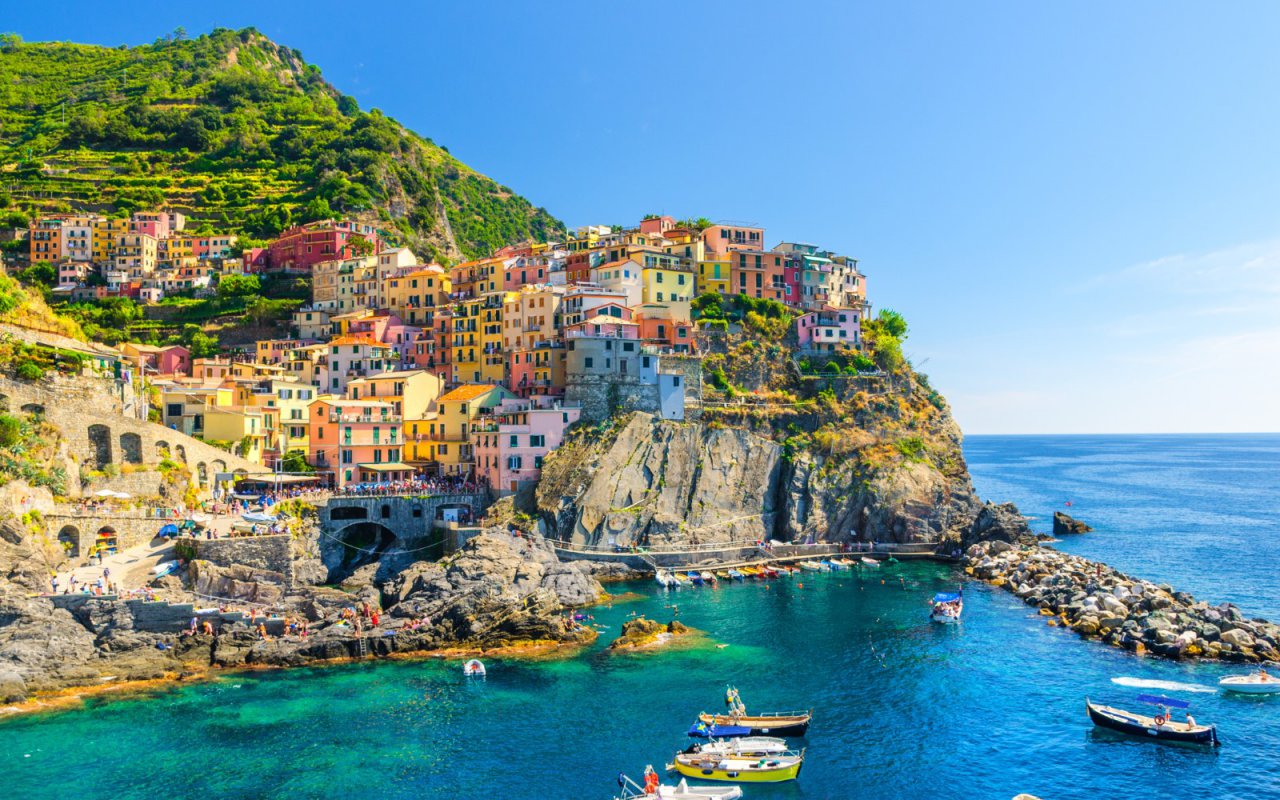 La côte de Manarola dans les Cinque Terre