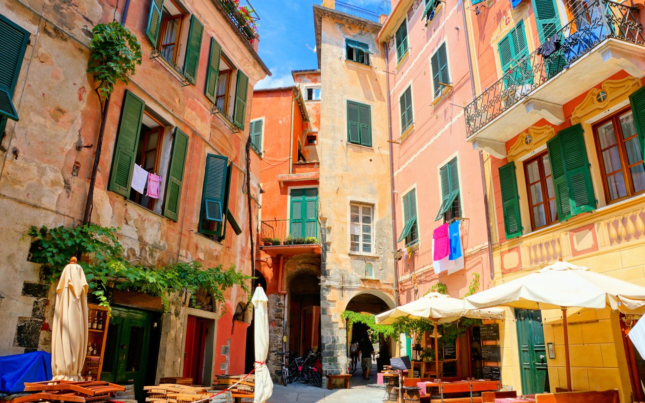 Le centre ville de Monterosso al Mare
