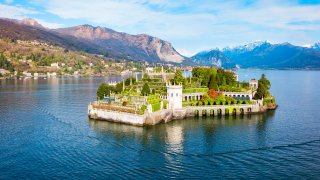 L'Isola Bella au large du lac majeur