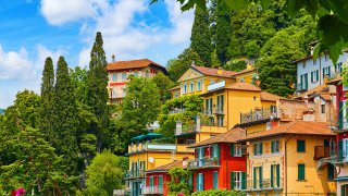 Le village coloré de Varenna en Italie