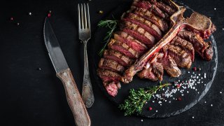 Un steak à la florentine