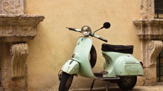 Vespa en Italie