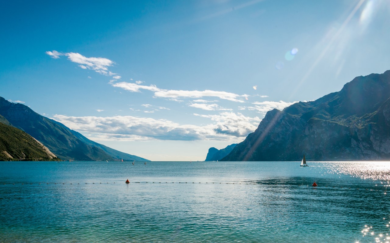 Le lac de Garde en Italie