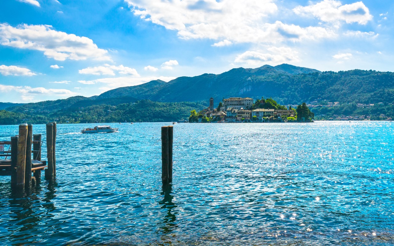 Le lac d'Orta en Italie