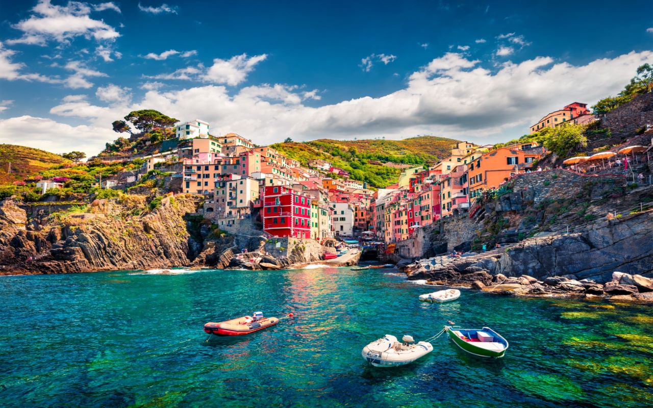 Le village de Riomaggiore dans les Cinque Terre