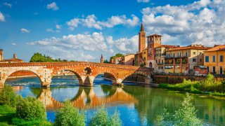  Le pont du Castelvecchio à Vérone 