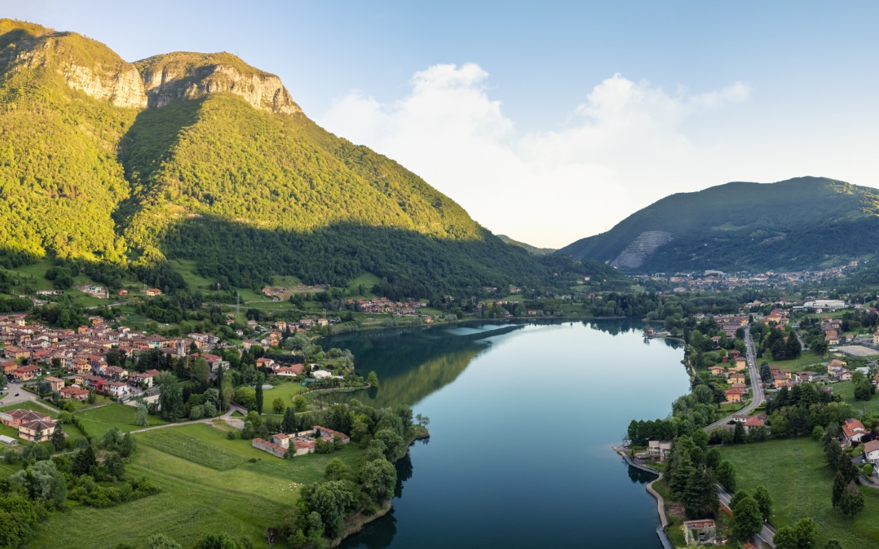 Le lac d'Endine en Italie